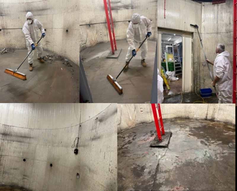 Boiler Room Pigeon Guano Removal at a Healthcare Facility in Sussex